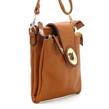 Jade Marie Curious Crossbody - Saddle
