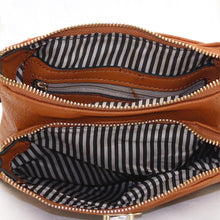 Jade Marie Curious Crossbody - Saddle
