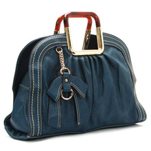 Jade Marie Unique Satchel Tote - Tan