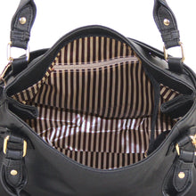 Jade Marie Fashion Tasteful Tote - Black - Handbags & Accessories