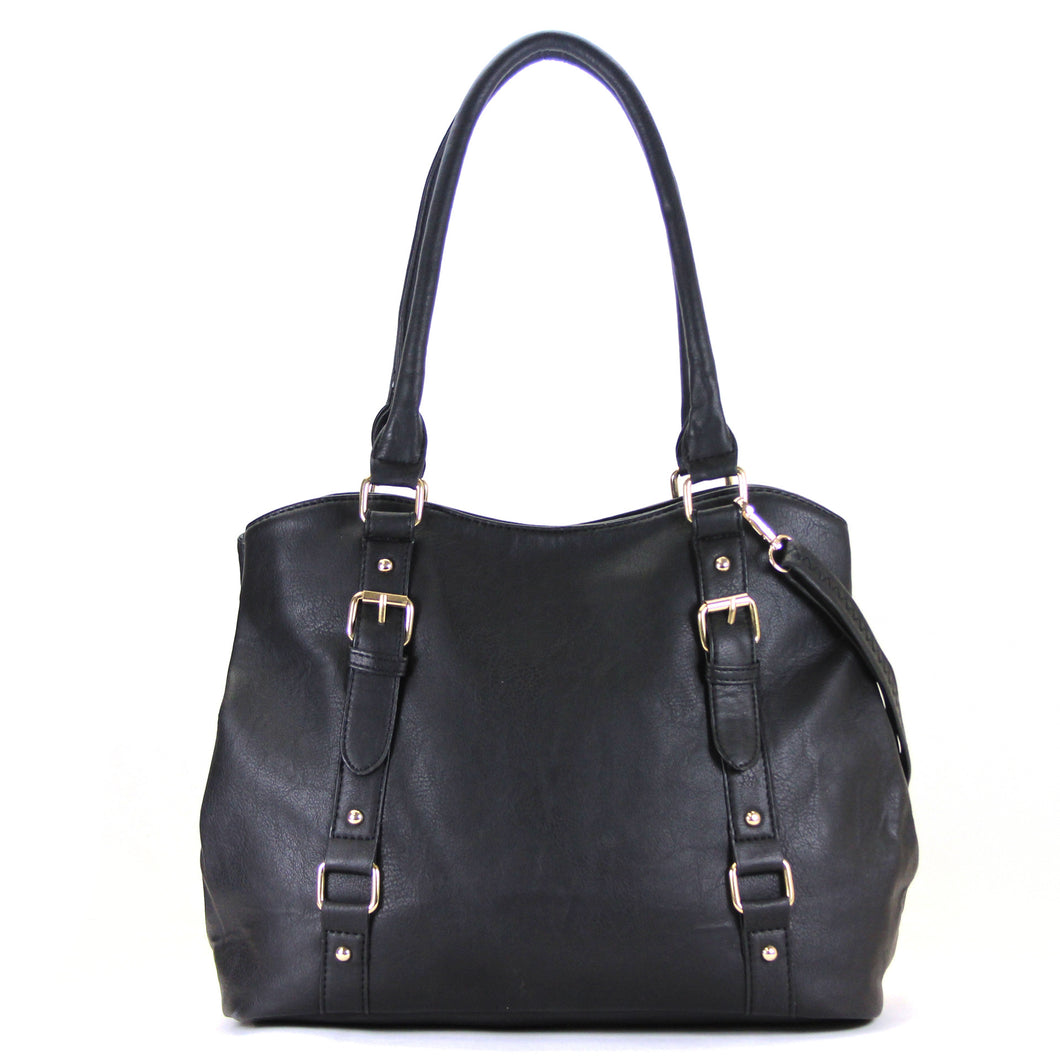 Jade Marie Fashion Inspirational Tote - Black - Handbags & Accessories