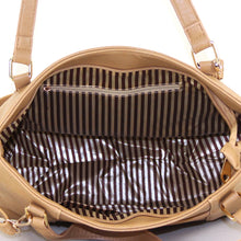 Jade Marie Fashion Sophisticated Tote - Toasted Khaki - Handbags & Accessories